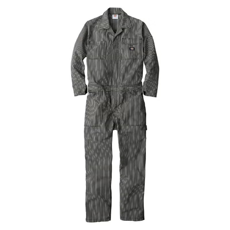 【Dickies】D7106 ストレッチヒッコリー長袖ライトツナギ