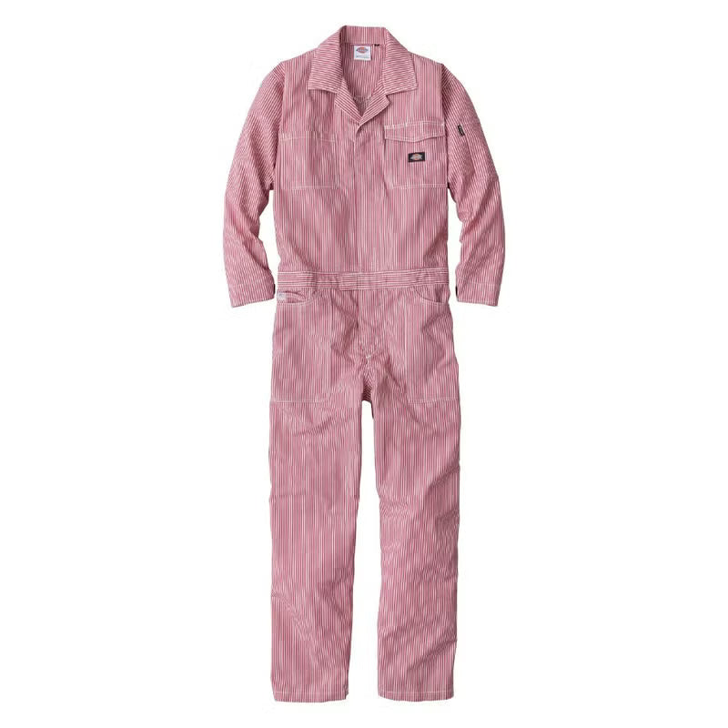 【Dickies】D7106 ストレッチヒッコリー長袖ライトツナギ