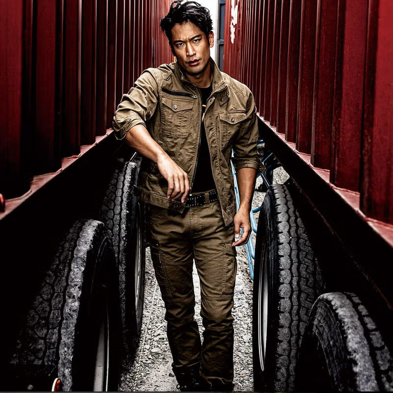 【店頭展示品】GLADIATOR GA-3915 ストレッチコードピケカーゴパンツ ワークパンツ 全シーズン対応