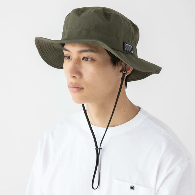 【GLADIATOR】3WAYアイスシェードサファリハット 帽子 メンズ レディース 強力消臭 UVカット 冷感素材 アウトドア 作業 農業 釣り 熱中症