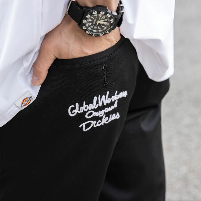 【Dickies限定品】D-287401 チェーン刺繍入りオールドスタイルパンツ
