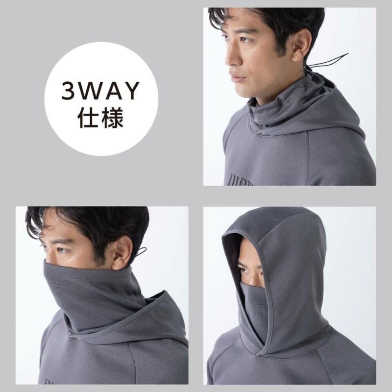 【GLADIATOR限定品】G-7501 ダンボールニットネックウォームパーカー 3WAY