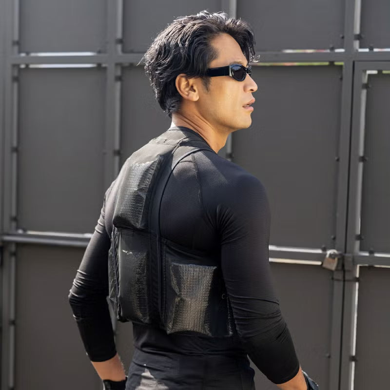 【2026SS新作】GI-479 アイスメッシュベスト 保冷剤300g用 6ポケット 作業服 空調ウェア 熱中症対策 アウトドア コーコス