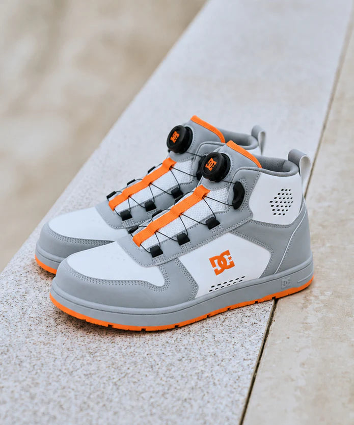 DC SHOES メンズ PHACTOR HI DL DP005701 プロテクティブスニーカー JSAA A種 3E ダイヤル式 ガラス繊維強化樹脂製先芯