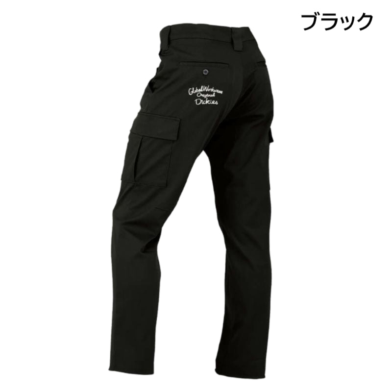 【Dickies限定品】D-287501 チェーン刺繍入りオールドスタイルカーゴパンツ