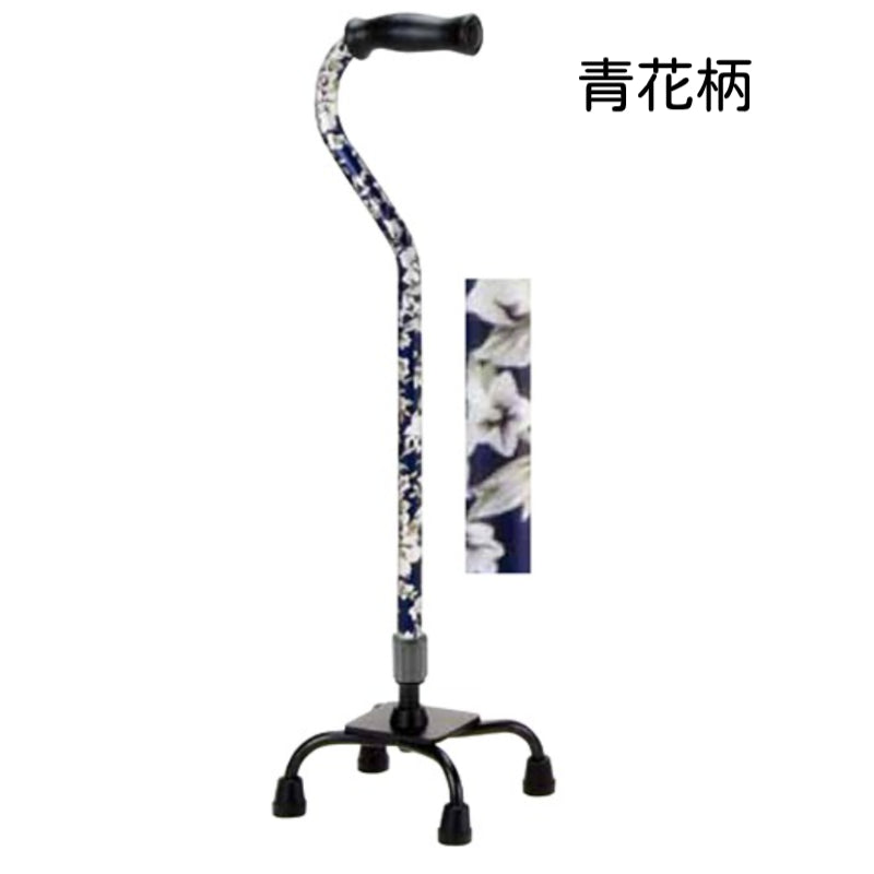 【お取り寄せ】 アルミ製4点支柱杖 50シリーズ OT-500 OT-501 OT-502 マキテック 多点杖 杖 4点 杖 ステッキ 介護 介護用品