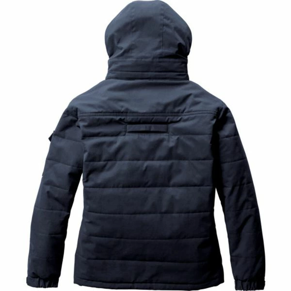【店頭展示品】ブラック L バートル 5050 防寒ジャケットユニセックス BURTLE ストレッチ ワーク 撥水 防風 保温 サーモクラフト装着対応 ヌバックタッサー 在庫限り
