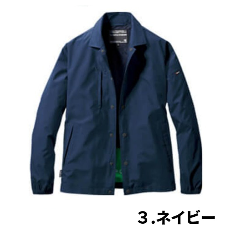 バートル コーチジャケット 710 BURTLE (ユニセックス)サイズ S~3XL  軽量防寒 男女兼用 耐久撥水防風 エコロジー作業着 アウター ジャンパー