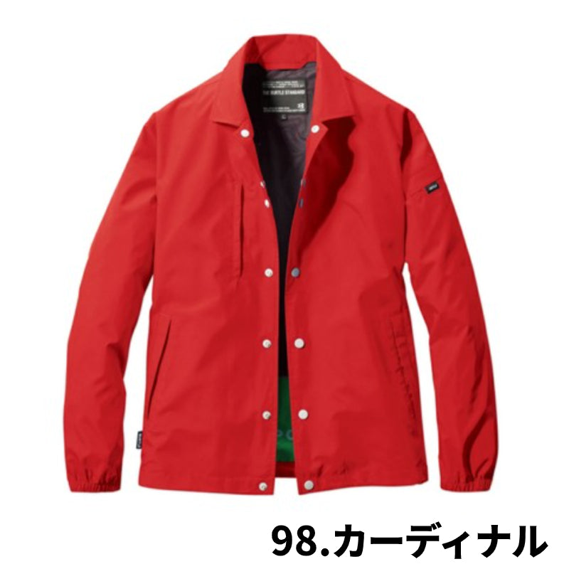 バートル コーチジャケット 710 BURTLE (ユニセックス)サイズ S~3XL  軽量防寒 男女兼用 耐久撥水防風 エコロジー作業着 アウター ジャンパー