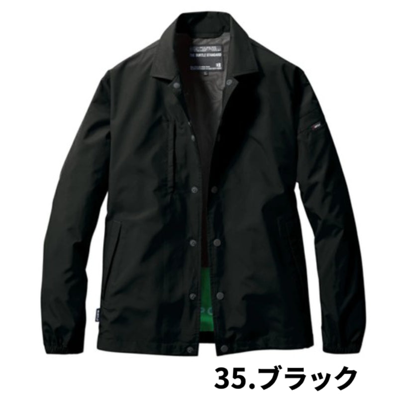 バートル コーチジャケット 710 BURTLE (ユニセックス)サイズ S~3XL  軽量防寒 男女兼用 耐久撥水防風 エコロジー作業着 アウター ジャンパー