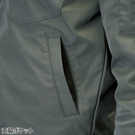 アタックベース 19034 APEX WIN ストレッチブルゾン S~7L 制電 JIS T-8118対応 イージーケア ストレッチ 軽量 形態安定