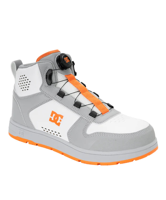 DC SHOES メンズ PHACTOR HI DL DP005701 プロテクティブスニーカー JSAA A種 3E ダイヤル式 ガラス繊維強化樹脂製先芯