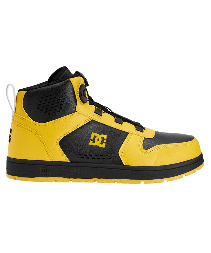 DC SHOES メンズ PHACTOR HI DL DP005701 プロテクティブスニーカー JSAA A種 3E ダイヤル式 ガラス繊維強化樹脂製先芯