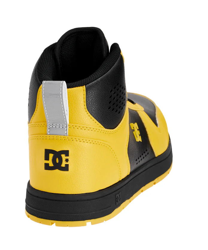 DC SHOES メンズ PHACTOR HI DL DP005701 プロテクティブスニーカー JSAA A種 3E ダイヤル式 ガラス繊維強化樹脂製先芯