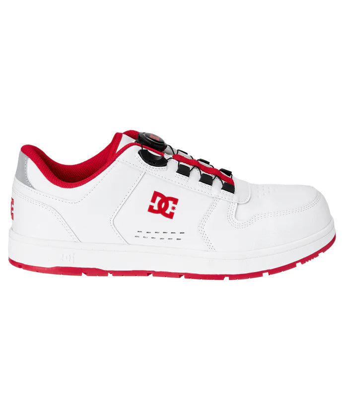DC SHOES メンズ PHACTOR DL DP005702 プロテクティブスニーカー JSAA A種 3E ダイヤル式 ガラス繊維強化樹脂製先芯 安全靴