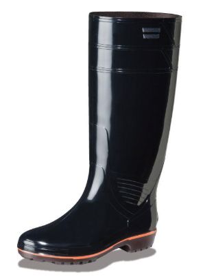 【弘進ゴム】ザクタス Z-01 黒 長靴(P.V.C製)