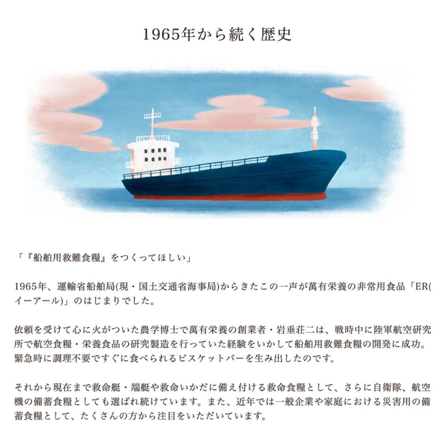 ER PLUS 9食入 メープル風味 7年保存