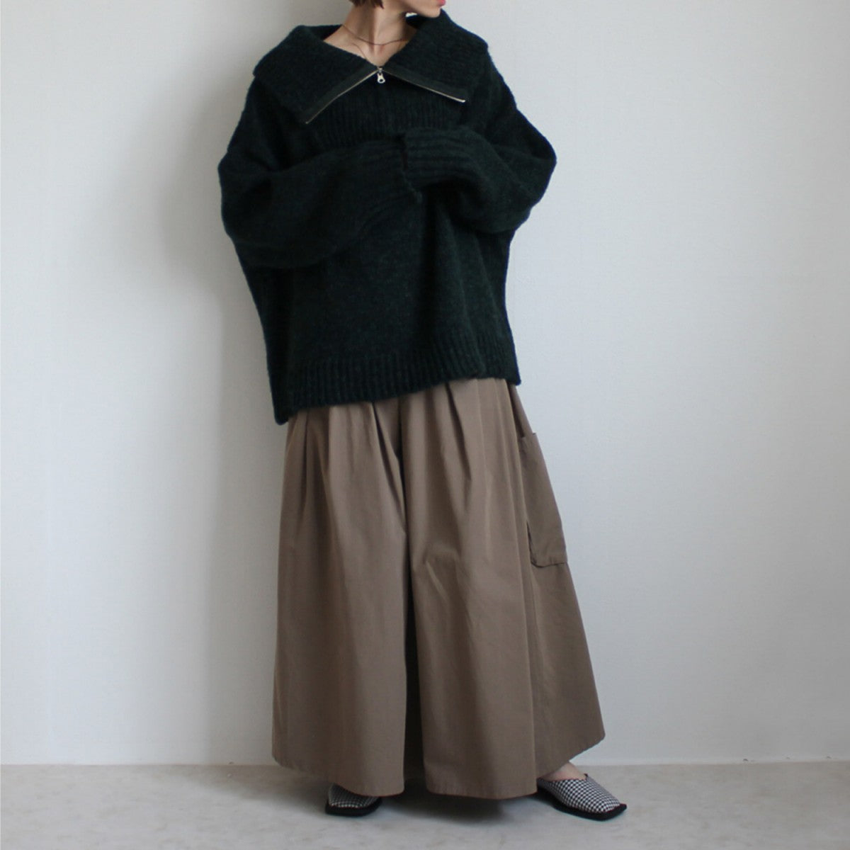 スカート レディース ロングスカート ハイウエスト ウエストゴム サイドポケット フレアスカート Aライン カジュアル 30代 40代 50代