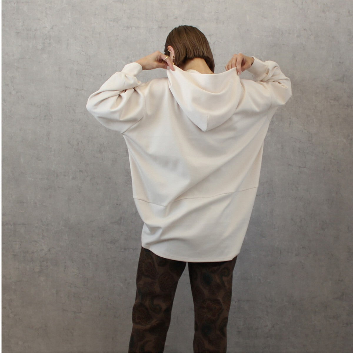 【在庫処分価格】パーカー ダンボールニット フーディー 長袖 レディース 30代40代50代 体型カバー 軽量 暖かい