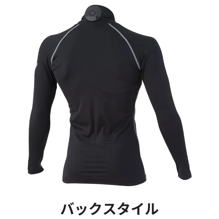 ジーベック 33005 ペルチェコンプレッションセット(バッテリー付き) 冷却 熱中症対策 作業着 接触冷感  紫外線カット(UPF50+) XEBEC 2025SS新作