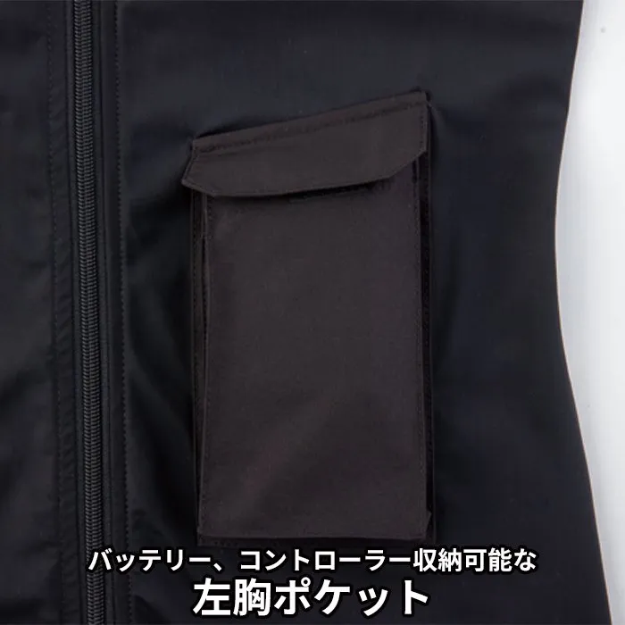 ジーベック 33005 ペルチェコンプレッションセット(バッテリー付き) 冷却 熱中症対策 作業着 接触冷感  紫外線カット(UPF50+) XEBEC 2025SS新作