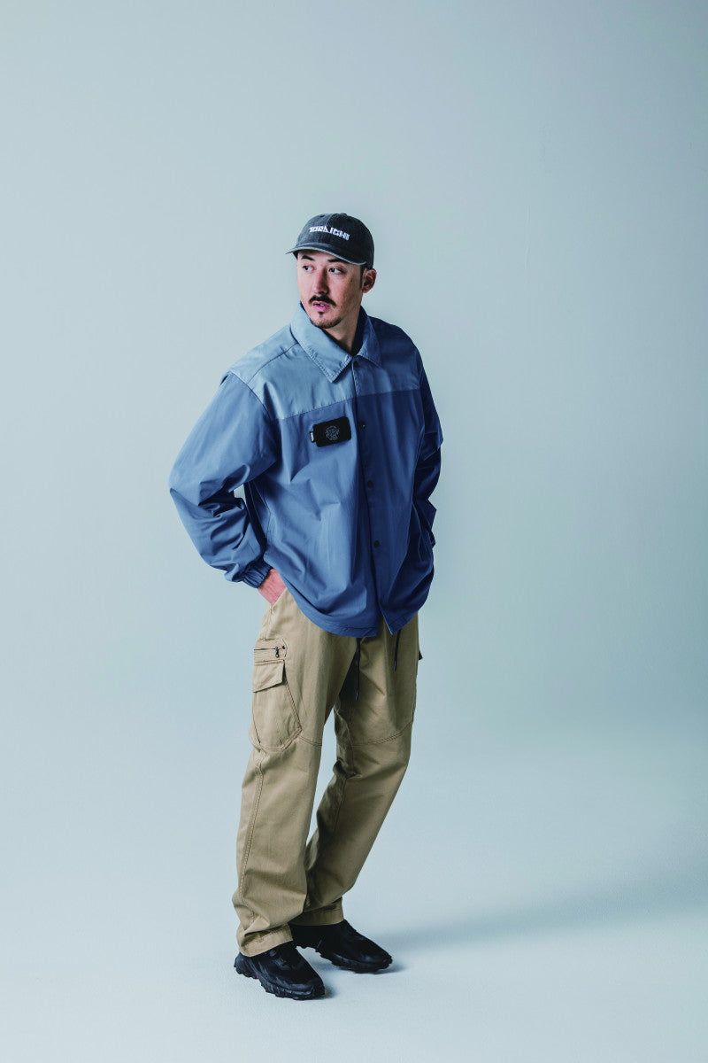 寅壱 5958-124 コーチジャケット 軽撥水 UVカット ストレッチ 抗ピリング 作業着 作業服 TORA 2025AW アウター 軽羽織