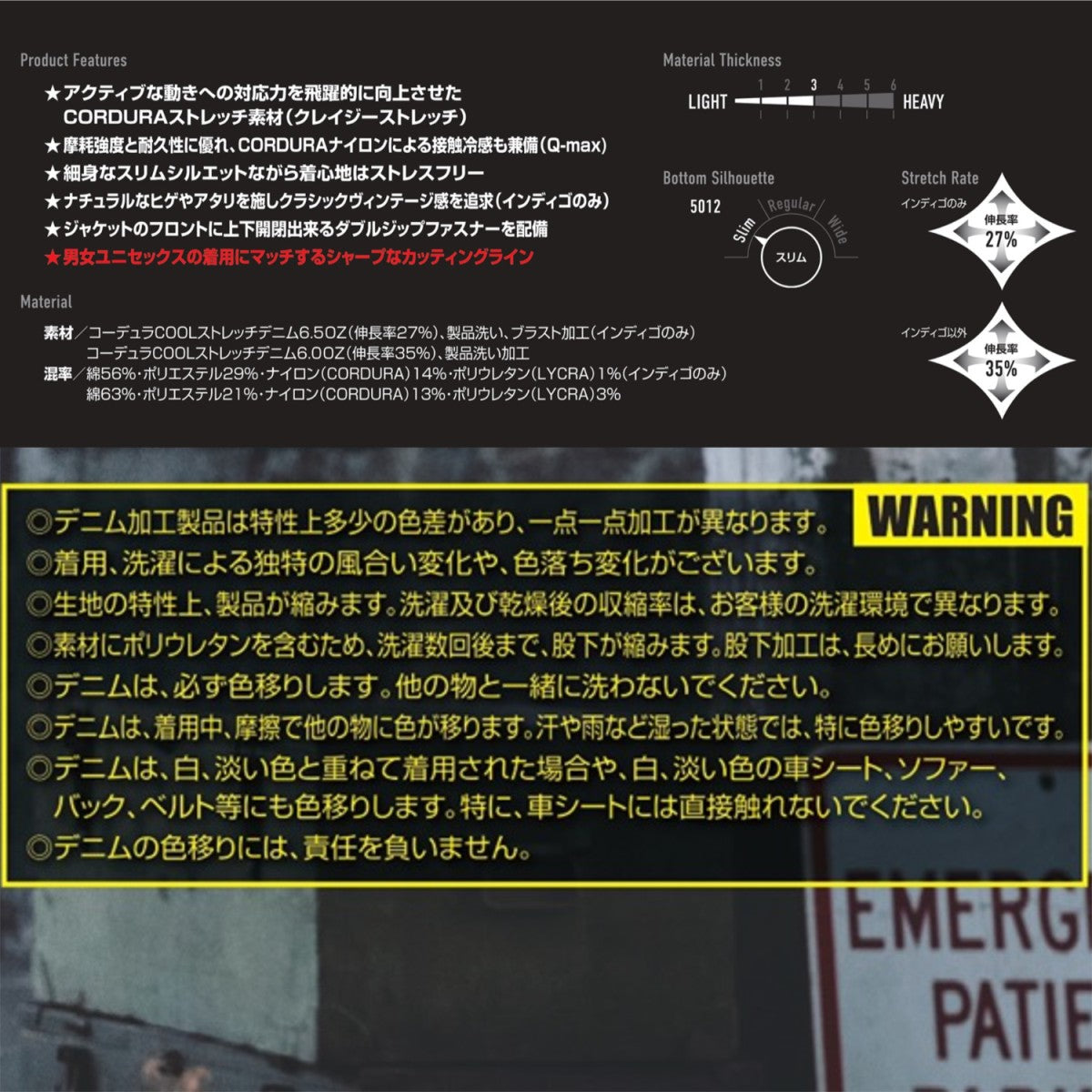 2025SS新作 バートル 5011 ジャケット BURTLE 長袖 COUDURAストレッチ素材 接触冷感 スリムシルエットユニセックス 作業着