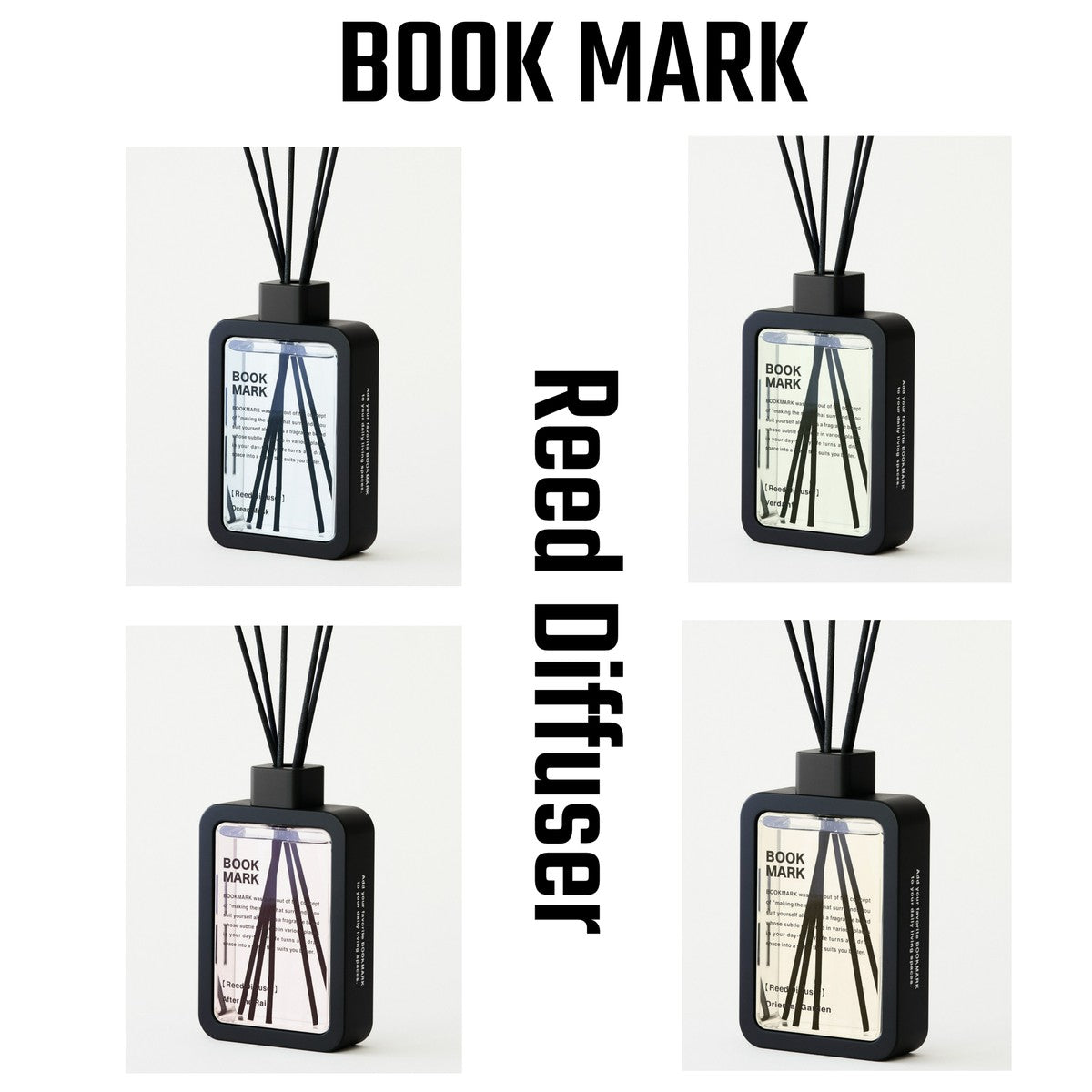 リードディフューザー ルームフレグランス  アロマ BOOK MARK