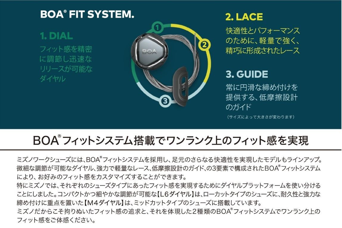 ミズノ安全靴 オールマイティLSII 73M BOA F1GA2505