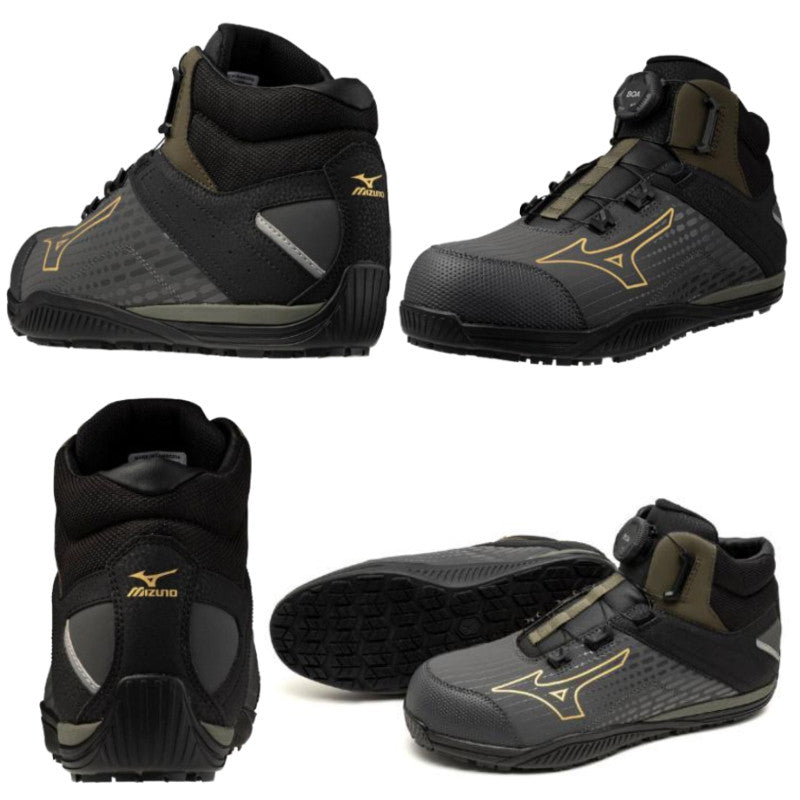 ミズノ 安全靴 オールマイティ TDII 81H BOA F1GA2510
