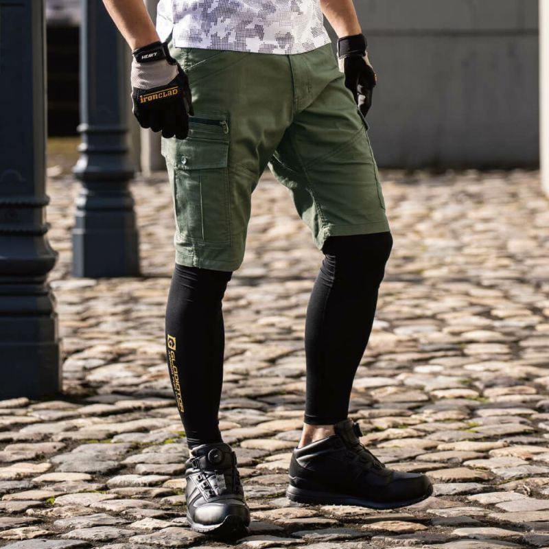 【GLADIATOR】ストレッチコードピケショートカーゴ GA-3916 作業着  グラディエーター ストレッチ コーコス ショートパンツ  アウトドア 作業服 CO-COS