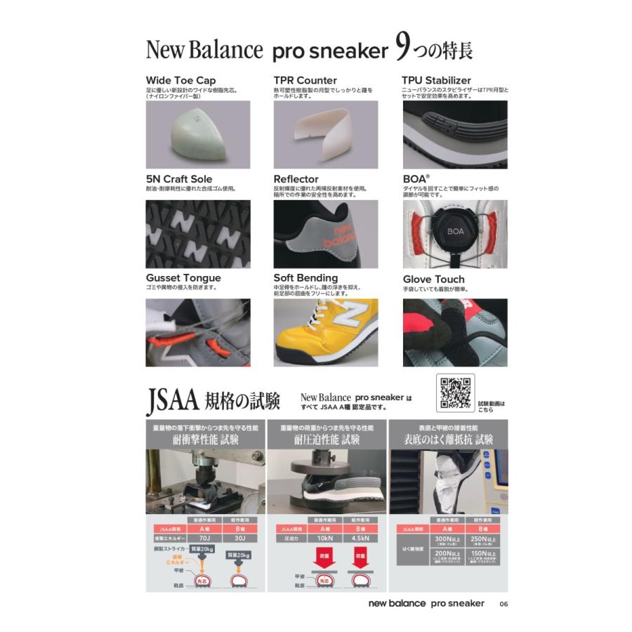 2025年5月発売 ニューバランス 安全靴 Portland GL ジェニュインレザー ローカット 樹脂製先芯 衝撃吸収 耐油 作業靴 プロスニーカー new balance