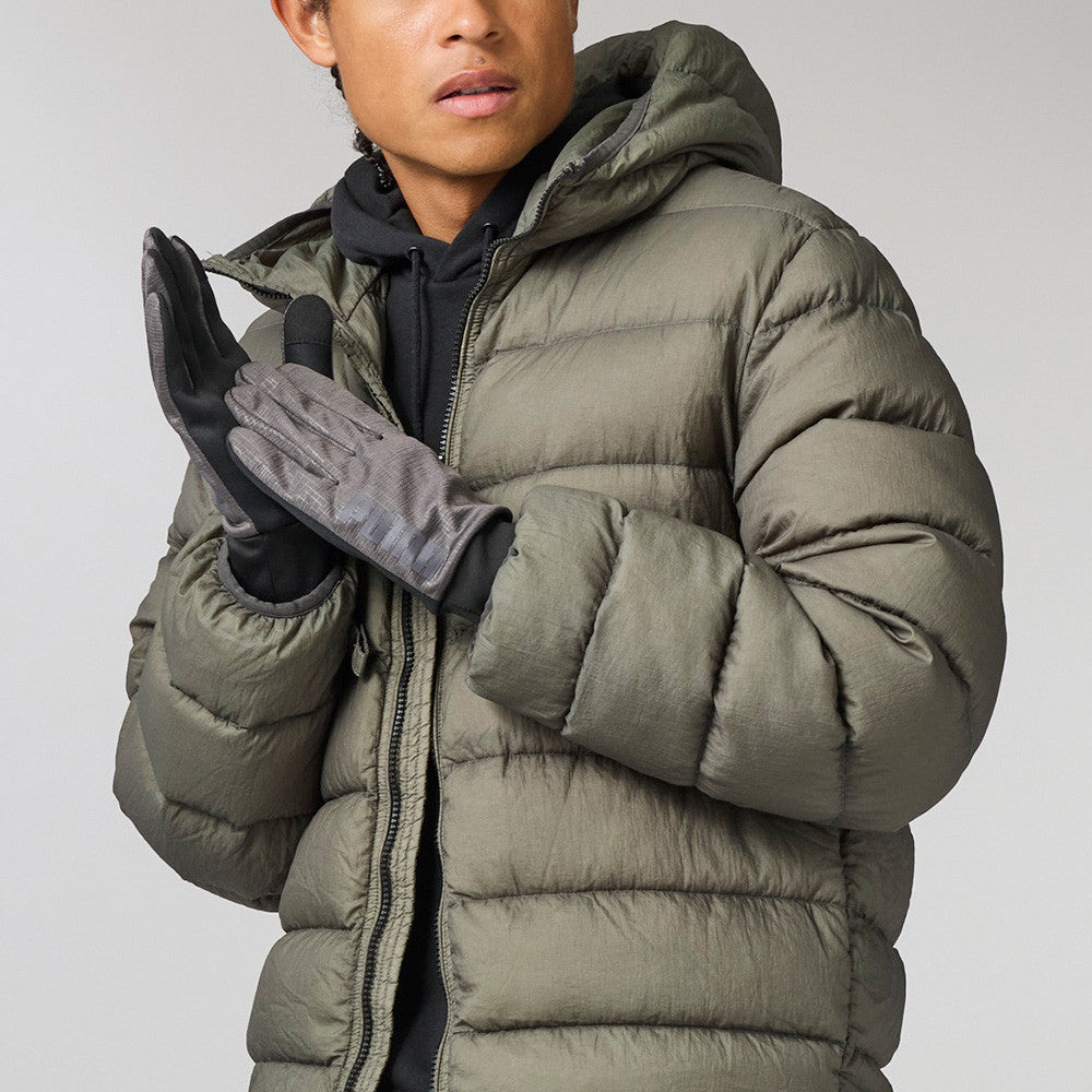 PUMA CW-3030 防寒ウインドプルーフグローブ プーマ 作業用 ワーク 防寒 手袋 ストレッチ 保温 タッチパネル 手甲防風 2025AW ユニワールド