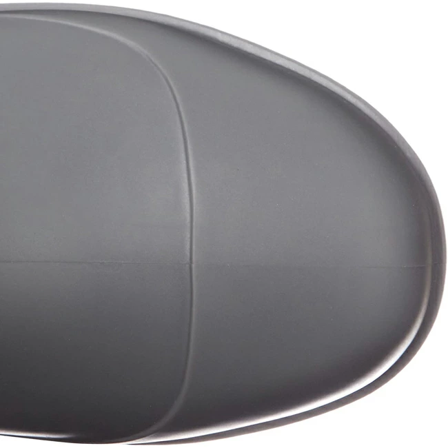 ジーデージャパン 長靴 鋼製先芯入り 底耐油 RB-718 ツヤ消し グレー ワイン 在庫限り 安全長靴 先芯 セーフティブーツ