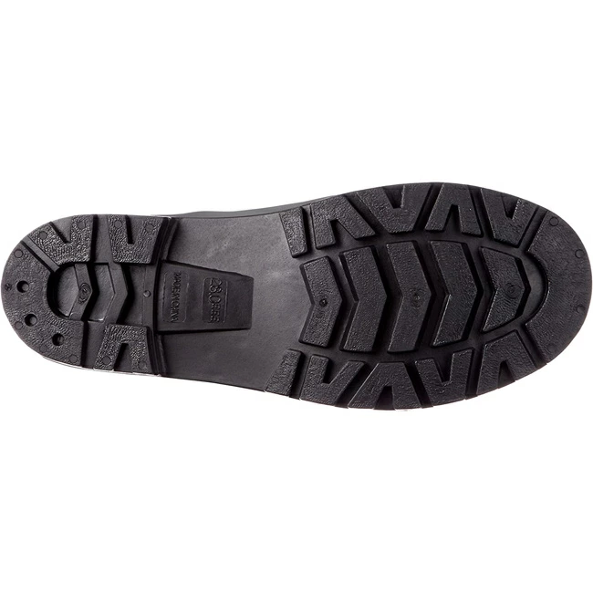 ジーデージャパン 長靴 鋼製先芯入り 底耐油 RB-718 ツヤ消し グレー ワイン 在庫限り 安全長靴 先芯 セーフティブーツ