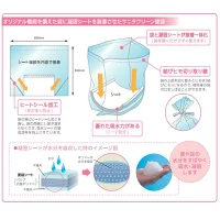 サニタクリーン 携帯・簡単トイレ 3枚入 大・小便共用 防臭 抗菌 携帯トイレ 簡易トイレ 災害 防災 非常時 マンション オフィス (コピー)