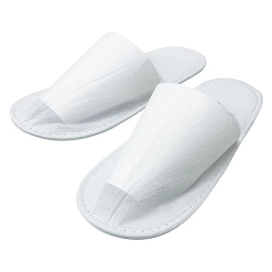 【在庫限り】LACCU 不織布スリッパ10足入り YFS-021 ヤマショウ 軽作業 掃除 ペンキ作業 使い捨てタイプ