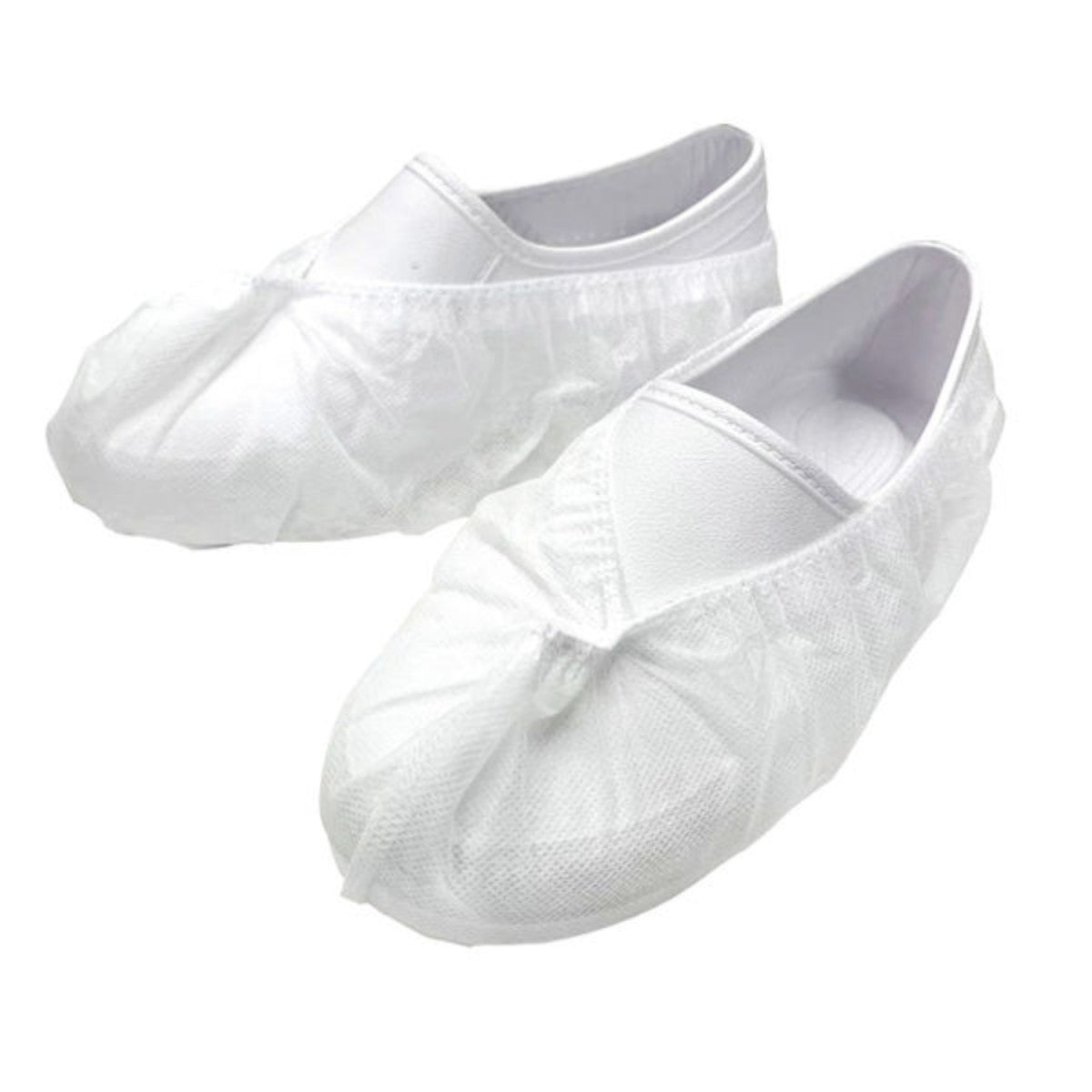 不織布靴カバー 徳用パック 50枚入 YFS-029 1箱(50枚入)ペンキ作業 お掃除 軽作業 お引越し 靴の上から装着可能 衛生的 使い捨て靴カバー ヤマショウ