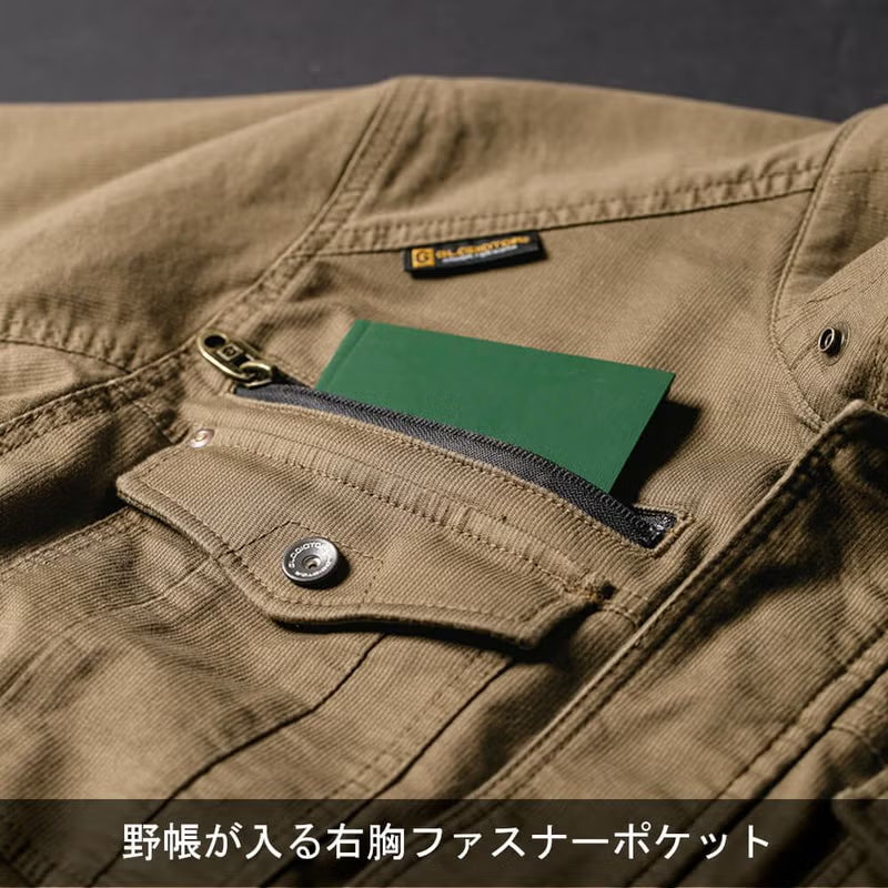 【店頭展示品】GLADIATOR GA-3910 ストレッチコードピケジャケット ワークジャケット 全シーズン対応