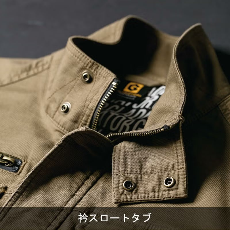 【店頭展示品】GLADIATOR GA-3910 ストレッチコードピケジャケット ワークジャケット 全シーズン対応