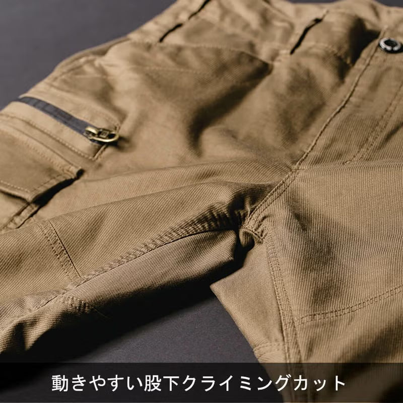 【店頭展示品】GLADIATOR GA-3915 ストレッチコードピケカーゴパンツ ワークパンツ 全シーズン対応