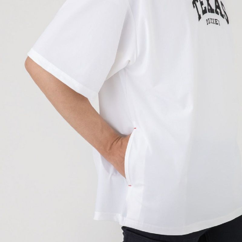 【限定】Dickies D-467 冷感サイドポケット半袖Tシャツ ブラック ストレッチ 接触冷感 UVカット 作業服 ワーク ディッキーズ