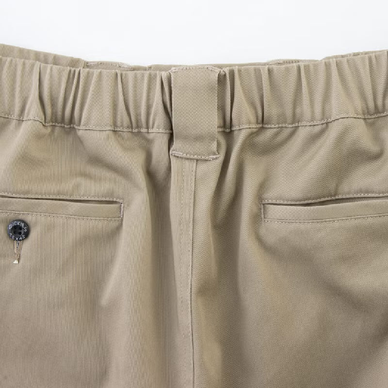 【数量限定】Dickies D-287651 刺繍入りストレッチショートカーゴパンツ  2026SS新作 ディッキーズ ワークパンツ 作業服