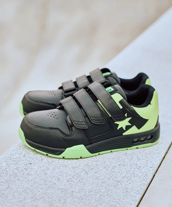 DC SHOES メンズ TRANSPORTER HL DP005703 プロテクティブスニーカー JSAA A種 3E 面ファスナー 安全靴