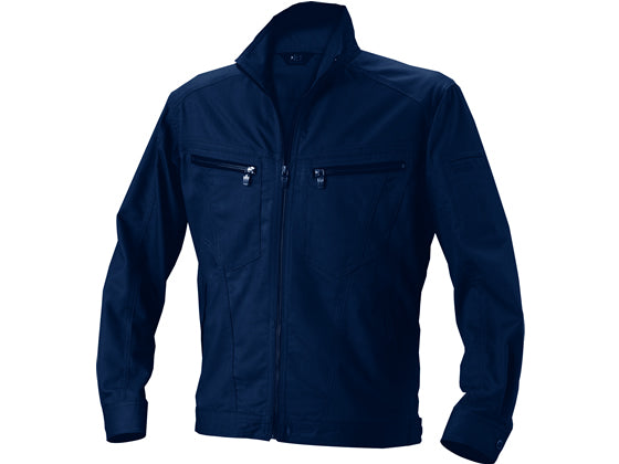 【店頭展示品】アルト AF1813 長袖ブルゾン ネイビー LLサイズ 秋冬用 作業着 在庫のみ