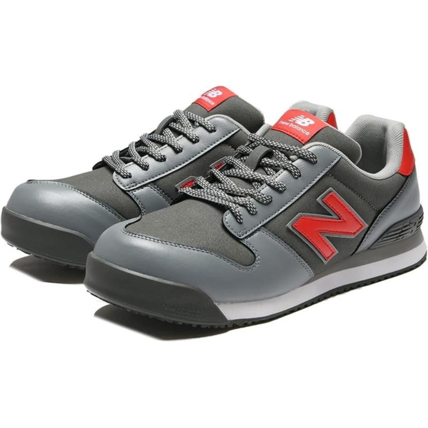 ニューバランス安全靴　グレーxレッド　25.5㎝　限定色　美品 楽天市場】new balance ニューバランス 安全作業靴 ポートランド