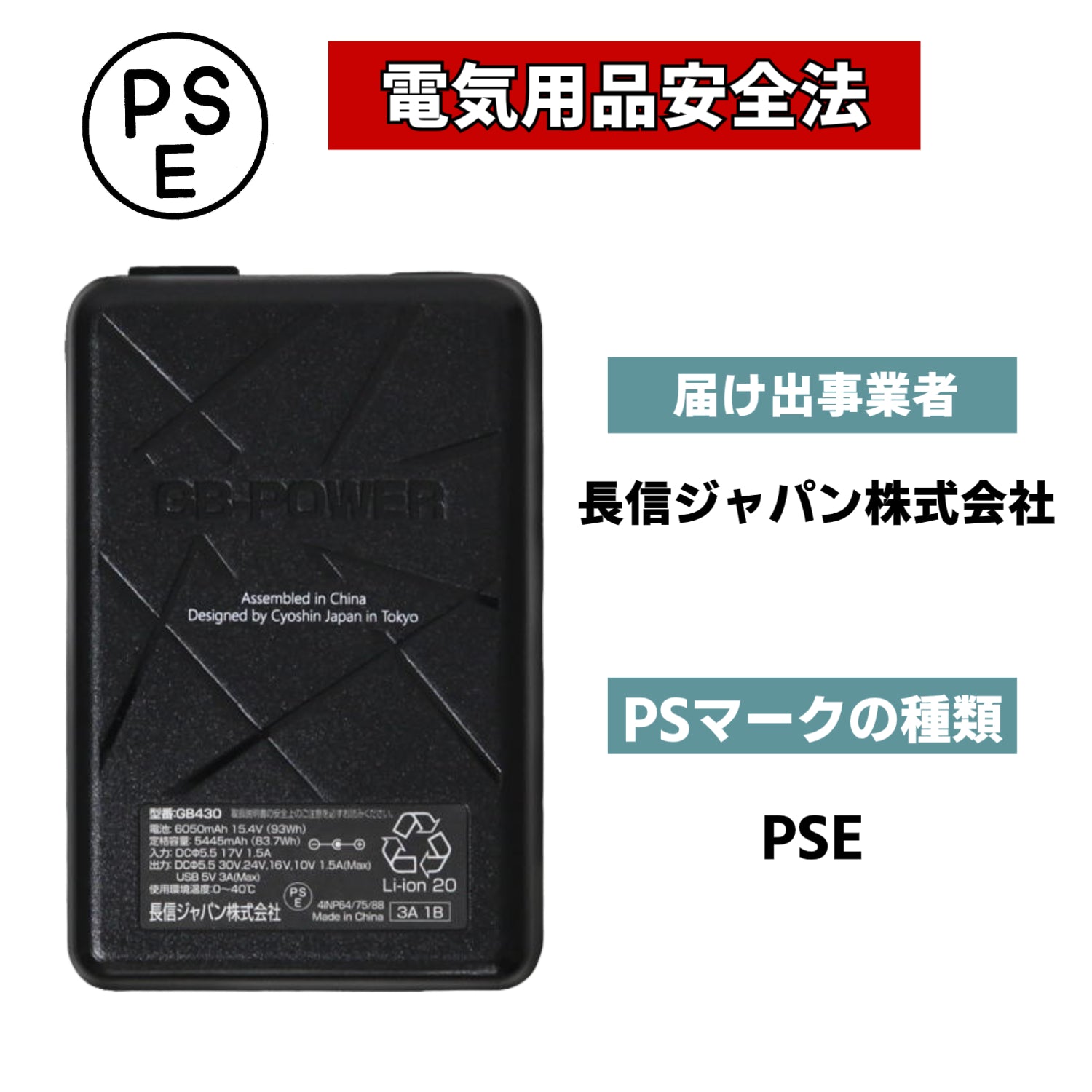 長信ジャパン GB-POWER GFXS 30Vファンセット 10周年限定モデル 空調