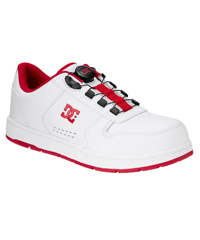 DC SHOES メンズ PHACTOR DL DP005702 プロテクティブスニーカー JSAA A種 3E ダイヤル式 ガラス繊維強化樹脂製先芯  安全靴