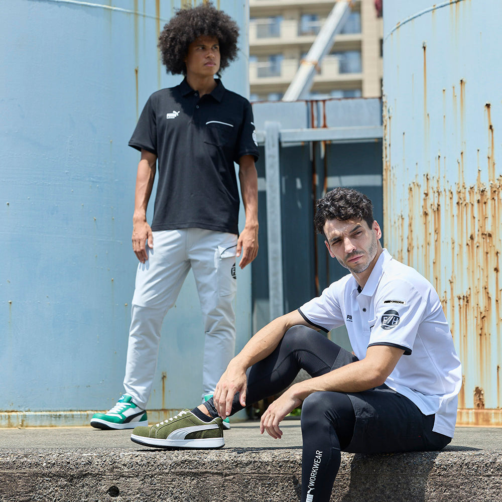 【数量限定】PUMA×ヒロミ コラボ PW-3044G 半袖ポロシャツ 2026SS新作 ワークウェア