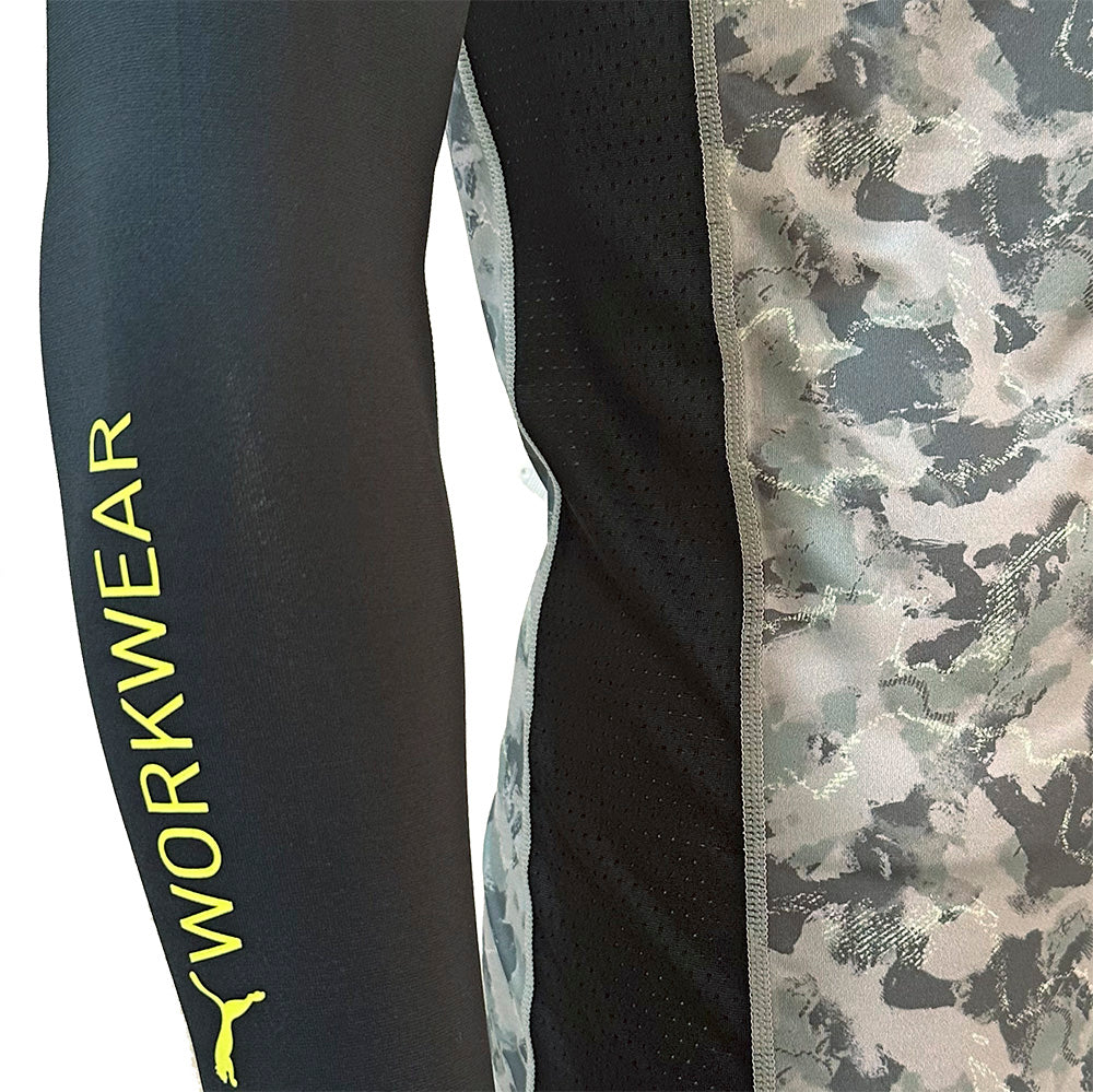 【2026SS限定】作業ウェアPUMA 長袖パフォーマンスウェア PW-2050N 夏用コンプレッション